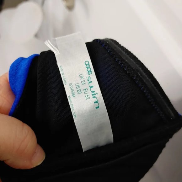 ASOS blue bikini top - Picture 3 of 5